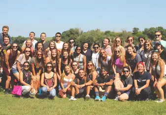 SAI offers excursions throughout the semester. SAI welcomes students to Rome with a visit to the famous Ostia Antica archaeological site. The group follows a guided tour of the site for a glimpse into the life of ancient Romans. Following the visit, we enjoyed lunch of a traditional Italian farm.