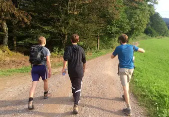 Hiking, Schauinsland, Boys