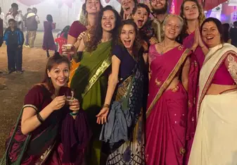 Our program went to a wedding!