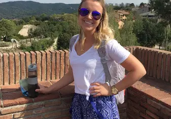 In Girona on an IES weekend trip