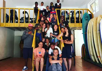 group pictures with the kids
