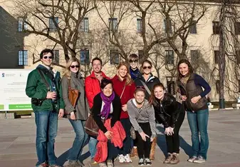 Kristina with other EPA interns in Germany