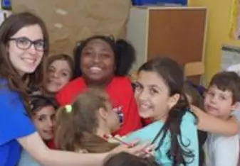 Hugs from the children in Rome