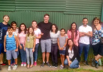 Photo of me and my class in Coronado, San Jose