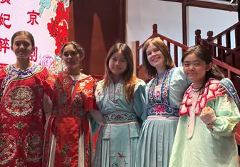 JADE Ambassadors at the Beijing Opera