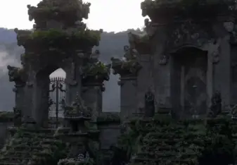 Adventure day in Bali exploring temples