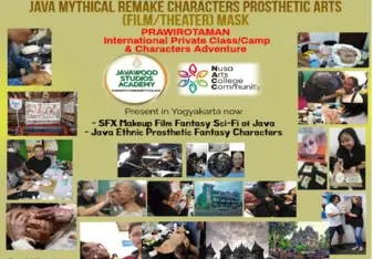 Java Myth Mask Prosthetic Arts & Remake Characters Fun Research Adventure