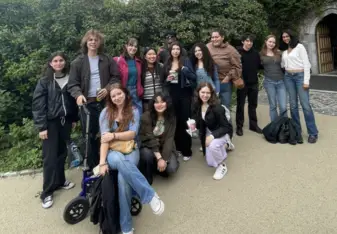 Ivan and classmates