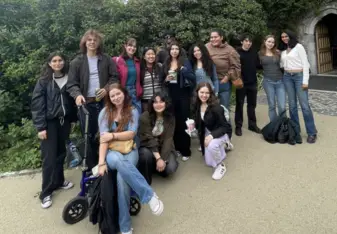 Ivan and classmates