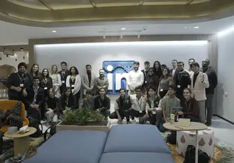 The TETR Tribe in LinkedIn's headquarters for a Business Immersion 