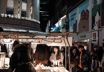 Night market in Seoul