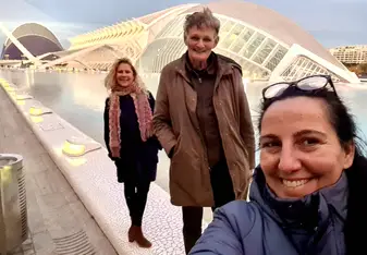 David on program with Spanish Express in Valencia