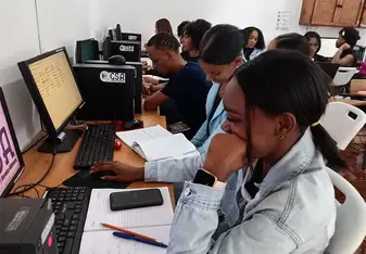 Engage with Dominican children and youth