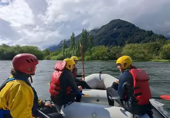 Rafting in Chile