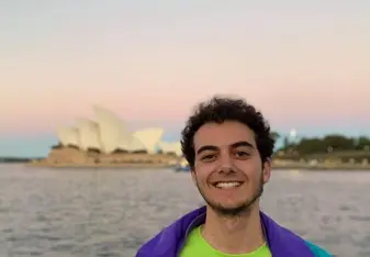 Student at Sydney Opera House