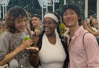 Friends in Singapore