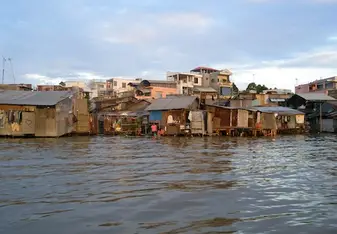 Sunrise on the Mekong River near Can Tho