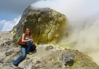 Rachael Taft, API alum in Italy