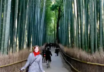 Amy taught abroad in Japan. 