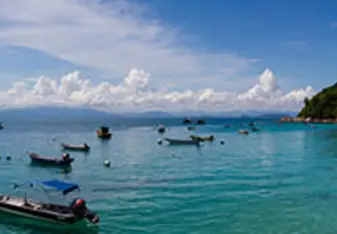 The beautiful ocean scenery of Malaysia 