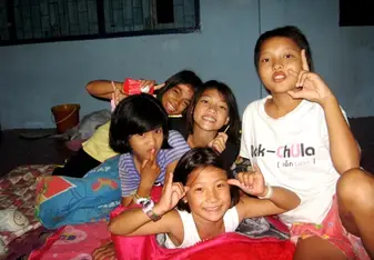 Some of Jessica's adorable students in Thailand