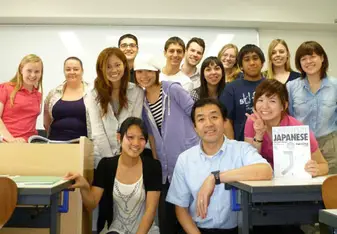 Kelly and her Intensive Japanese Class
