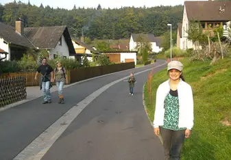 Elizabeth enjoying her time in Germany