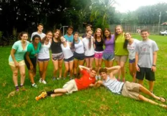 Group photo of the participants of the Global Works Trip to Costa Rica