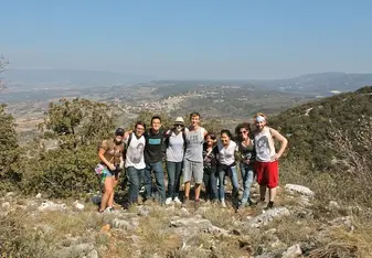 Darcy and friends in France.