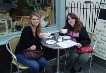 Jamie ended up loving "tea time!"