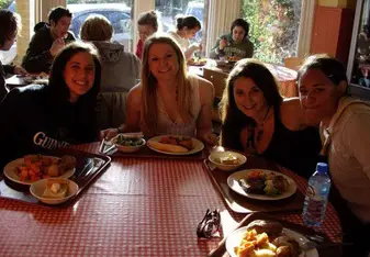 Thanksgiving at school in Oxford