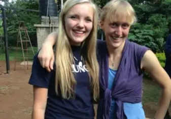 Me and my mentor Jenny