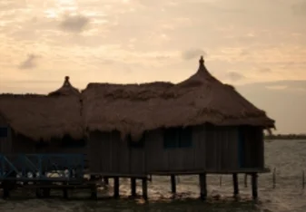 Keta Lagoon in Ghana
