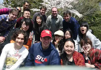 A birthday party for all the April birthdays in Shimonoseki, myself included, un