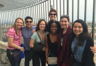 Students of IES Abroad EU