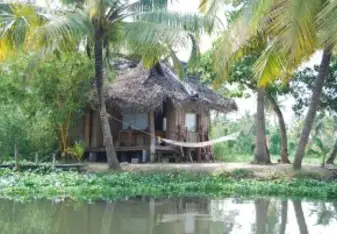 Our guide built 2 islands by hand, featuring well-equipped huts