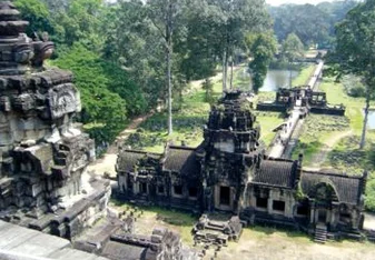 One of the temples in Angkor Wat, Cambodia
