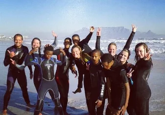 surfing with kids 
