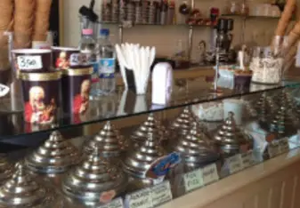 Chocolate shop.