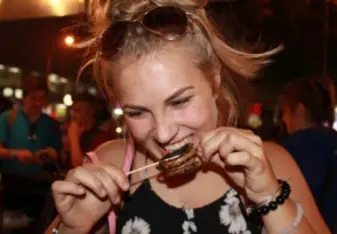 Beijing Night Market during MEI Study Abroad
