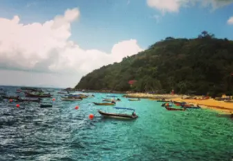 The beautiful coast
