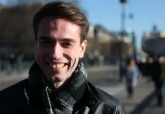man smiling