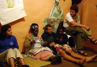GeoVisions volunteers in Africa