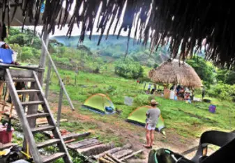 campsite in panama 