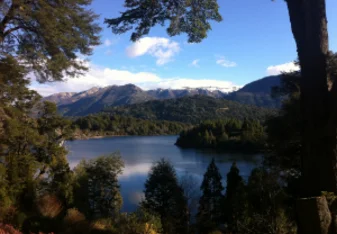 lake and wilderness bariloche argentina 