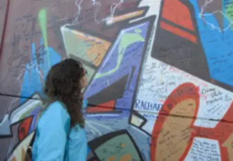 student peace wall belfast ireland