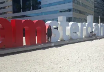 I am Amsterdam sign