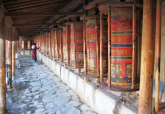 prayer wheels