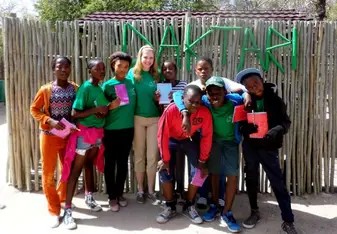 Students and Volunteers at Dakarti