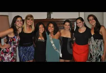 Alexi and friends celebrating Suzy's 21st Birthday!